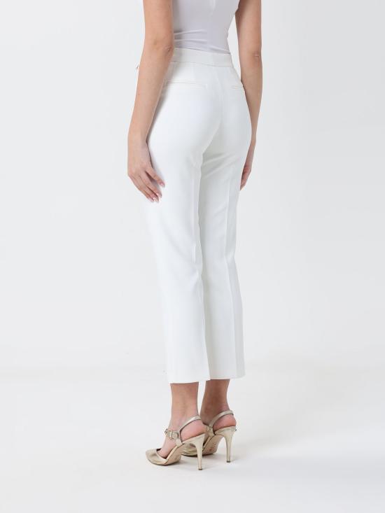 26SS 엘리자베타프랜치 스트레이트 팬츠 PAI66 360 Yellow Cream - ELISABETTA FRANCHI