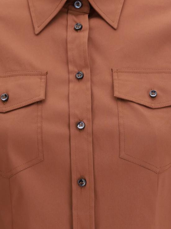 26SS 브루넬로 쿠치넬리 셔츠 M0091NM906 C4182 Red - BRUNELLO CUCINELLI