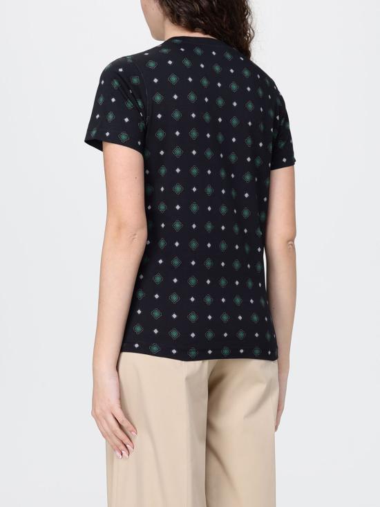 26SS 모스키노 반팔 티셔츠 07160541 2555 Black - MOSCHINO