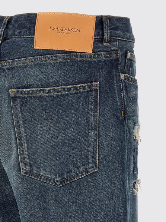 26SS JW앤더슨 데님 팬츠 DT0117PG1853 738 Blue - JW ANDERSON