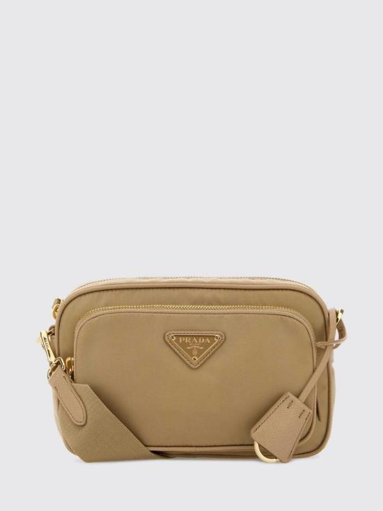26SS 프라다 리나일론 미니 숄더백 1BH226R064 F0Y8C Camel