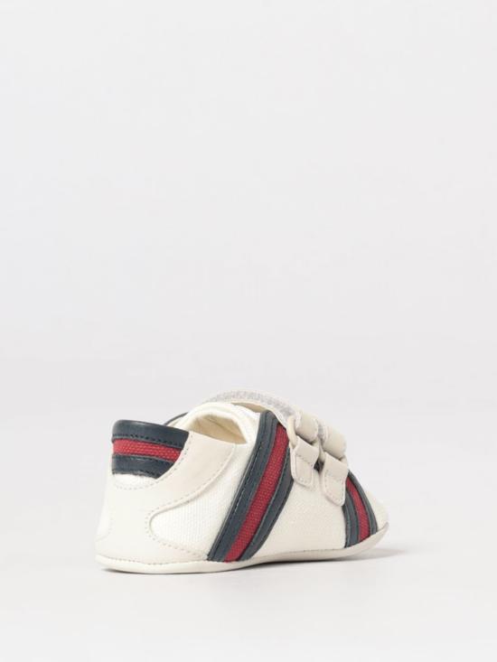 26SS [키즈] 구찌 스니커즈 856586FAFMZ 9161 White - GUCCI