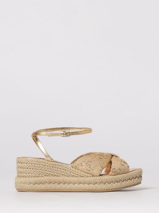 26SS 지미추 샌들 AELLAWEDGE60GTJ GOLD MIX Gold