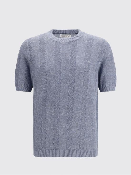 26SS 브루넬로 쿠치넬리 스웨터 M2L707800 CQK77 Dust - BRUNELLO CUCINELLI