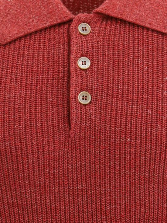 26SS 브루넬로 쿠치넬리 폴로 티셔츠 M2L707715 CJS21 Strawberry - BRUNELLO CUCINELLI