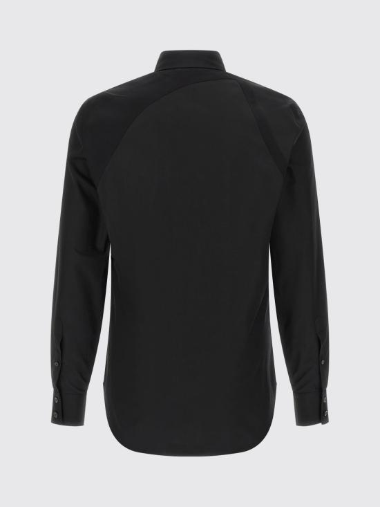 26SS 알렉산더 맥퀸 긴팔 셔츠 851803QNAAD 1000 Black - ALEXANDER MCQUEEN