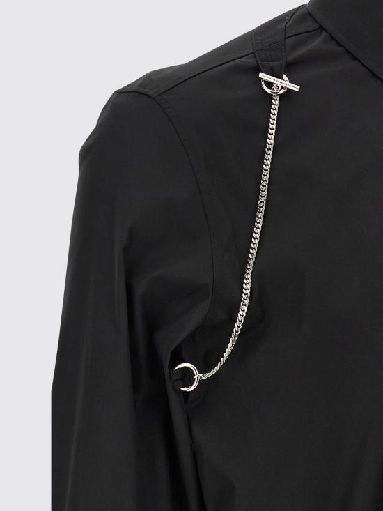 26SS 알렉산더 맥퀸 긴팔 셔츠 851803QNAAD 1000 Black - ALEXANDER MCQUEEN