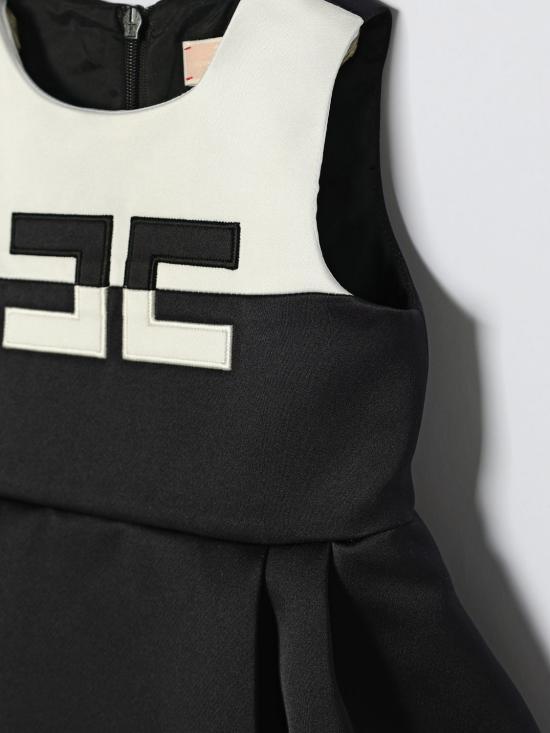 26SS [키즈] 엘리자베타프랜치 원피스 EGAB234CRA016 D285 Black - ELISABETTA FRANCHI