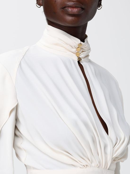 26SS 엘리자베타프랜치 블라우스 CA15862E2 193 Yellow - ELISABETTA FRANCHI