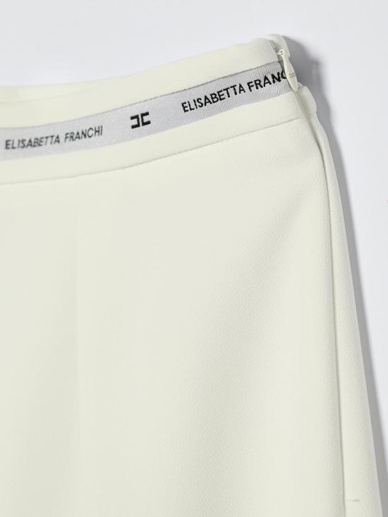 26SS [키즈] 엘리자베타프랜치 스트레이트 팬츠 EFPA314GA022 0195 Ivory - ELISABETTA FRANCHI
