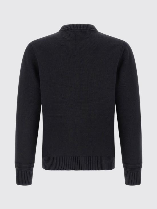 26SS 구찌 인타르시아 니트 코튼 울 스웨터 851724XKFBC 1000 Black - GUCCI