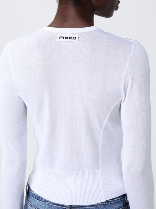 26SS 핑코 가디건 106334A349 Z15 White - PINKO