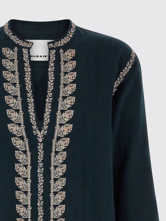 26SS 이자벨마랑 긴팔 셔츠 HT0848HAD1I10H 02FK Black - ISABEL MARANT