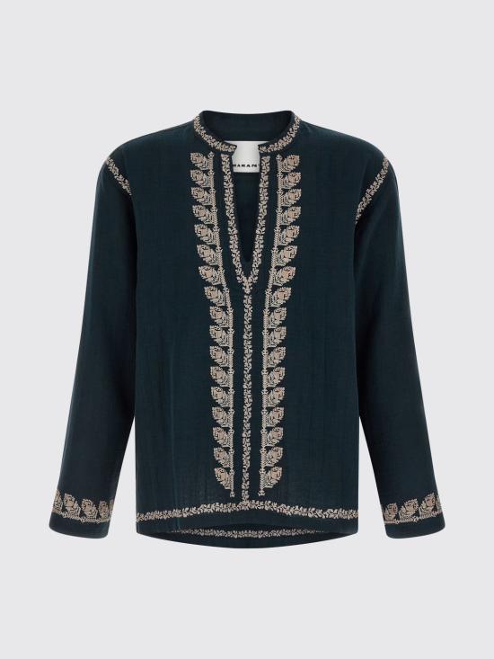 26SS 이자벨마랑 긴팔 셔츠 HT0848HAD1I10H 02FK Black - ISABEL MARANT