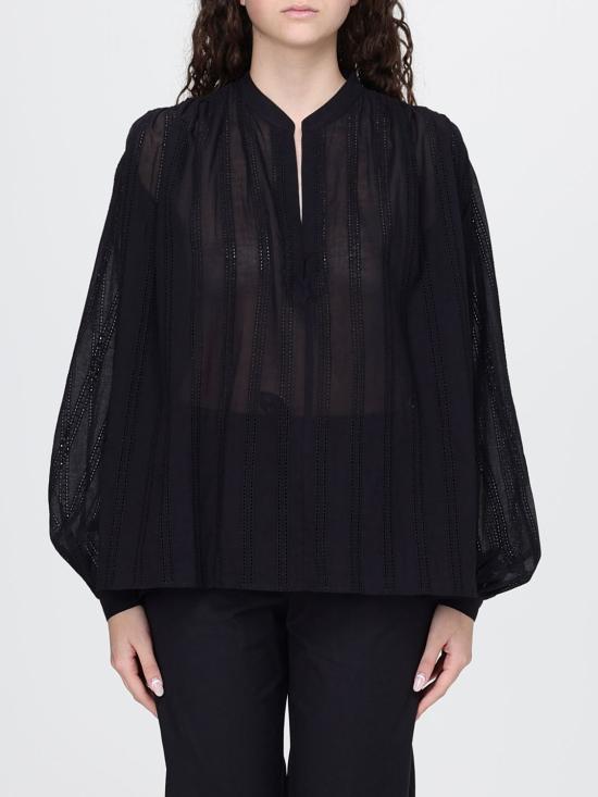 26SS 세미쿠튀르 블라우스 Y6SL02 Y690 Black