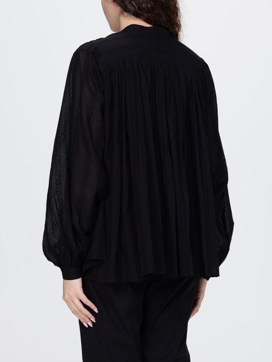 26SS 세미쿠튀르 블라우스 Y6SL02 Y690 Black - SEMI-COUTURE