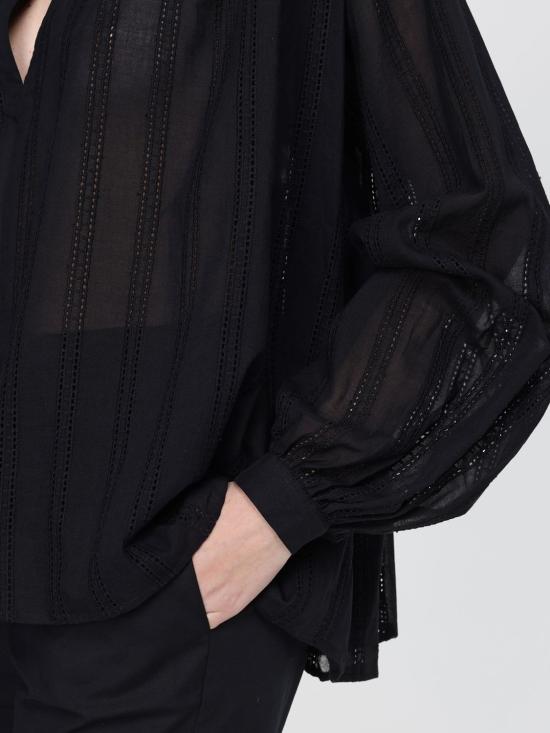 26SS 세미쿠튀르 블라우스 Y6SL02 Y690 Black - SEMI-COUTURE