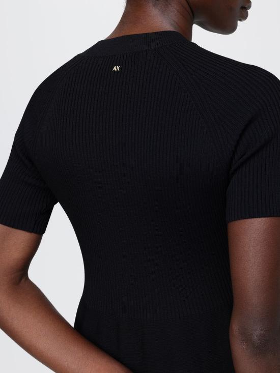 26SS 알마니 롱 원피스 XW001885AF10352 UC001 Black - ARMANI