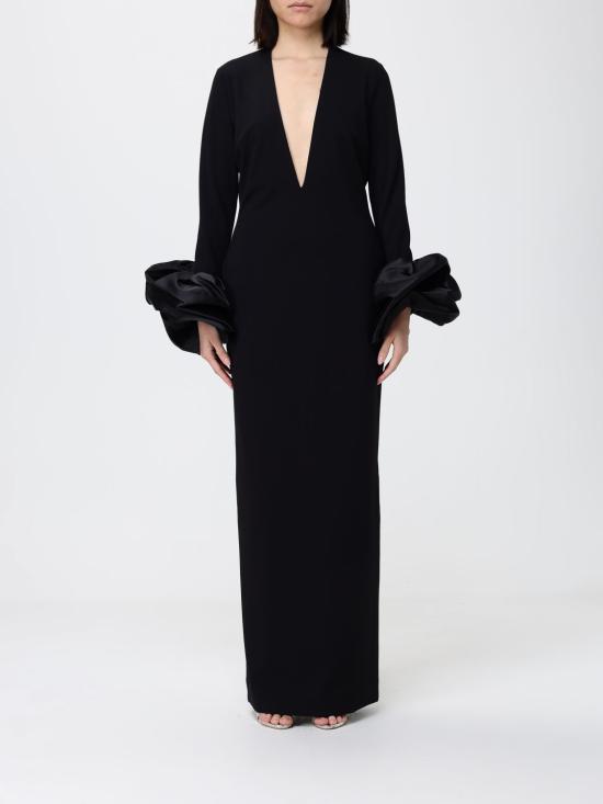 26SS 솔러스런던 롱 원피스 OS46050 Black