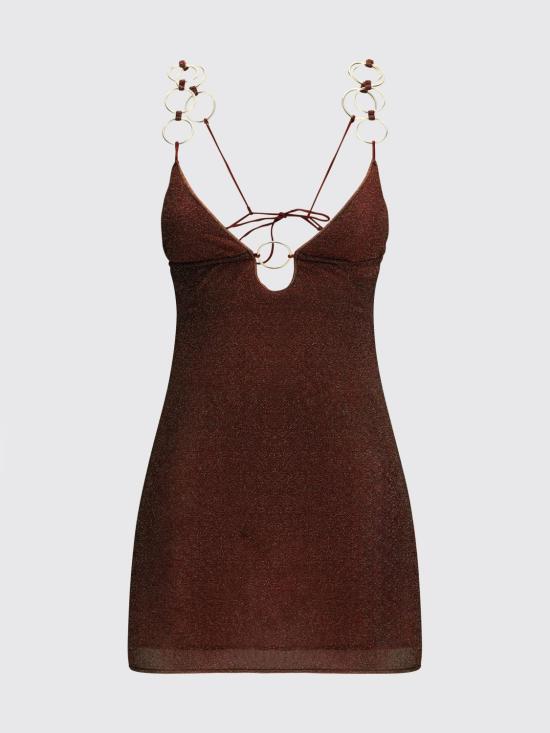 26SS 오세리 숏 원피스 RDS261 CHOCOLATE Cocoa - OSÉREE