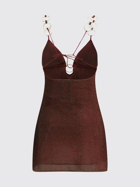 26SS 오세리 숏 원피스 RDS261 CHOCOLATE Cocoa - OSÉREE