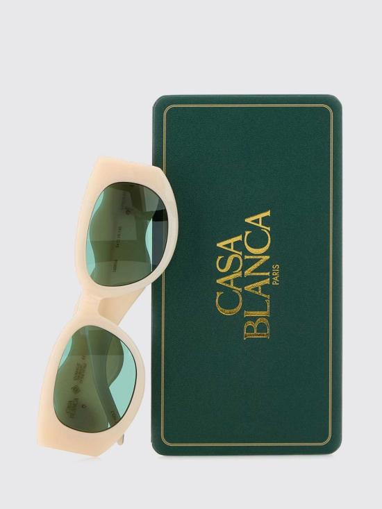 26SS 카사블랑카 선글라스 EW020 05 Cream - CASABLANCA