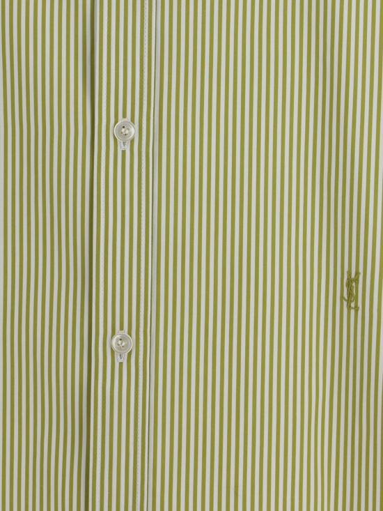 26SS 생로랑 셔츠 865483Y260D 3302 Kaki - SAINT LAURENT