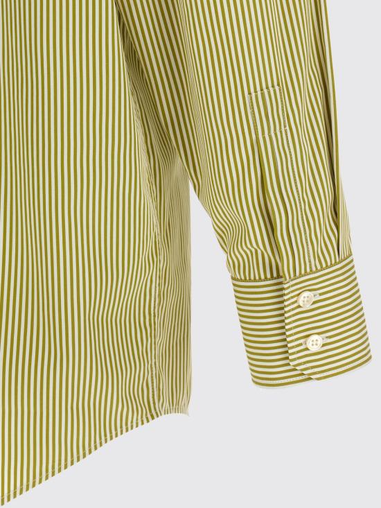 26SS 생로랑 셔츠 865483Y260D 3302 Kaki - SAINT LAURENT