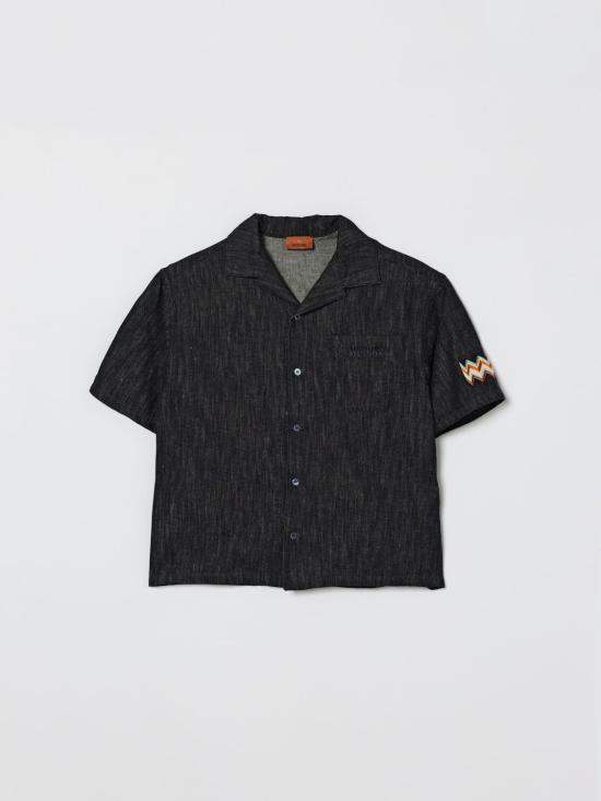 26SS [키즈] 미소니 셔츠 MY5P21D0136 621 Blue