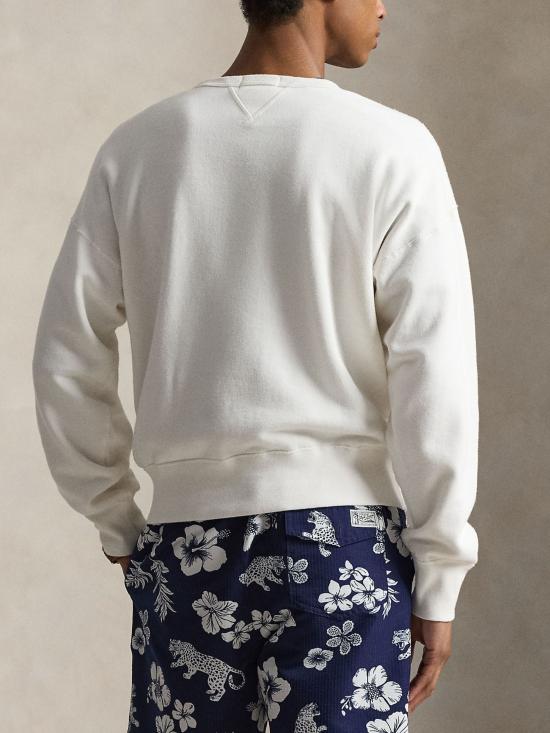 26SS 랄프 로렌 긴팔 티셔츠 710B14576 002 White - RALPH LAUREN