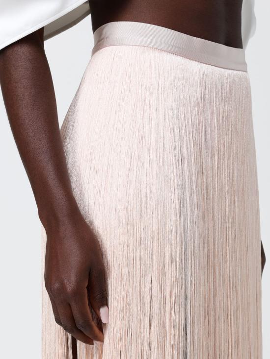 26SS 엘리자베타프랜치 롱 스커트 GO19663E2 EA1 Blush Pink - ELISABETTA FRANCHI