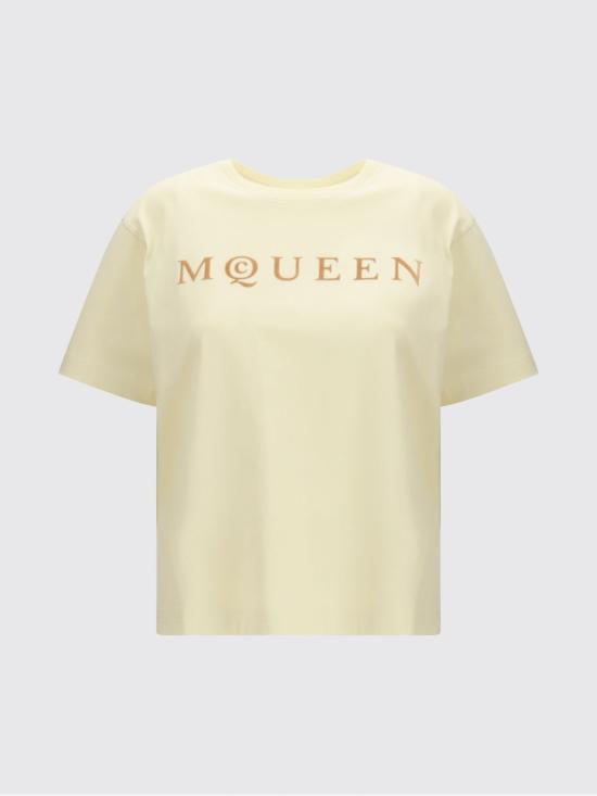 26SS 알렉산더 맥퀸 반팔 티셔츠 858325QLAE6 9311 White - ALEXANDER MCQUEEN