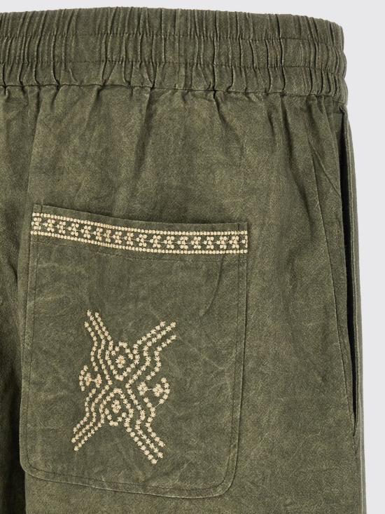 26SS 이자벨마랑 숏팬츠 SH0237HBD1I11H 67LK Green - ISABEL MARANT