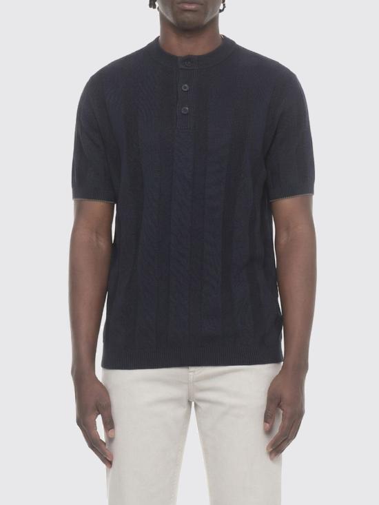 26SS 브루넬로 쿠치넬리 세라피노 티셔츠 M2L707801 CBM73 Blue