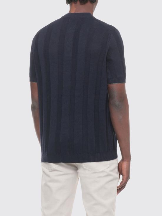 26SS 브루넬로 쿠치넬리 세라피노 티셔츠 M2L707801 CBM73 Blue - BRUNELLO CUCINELLI