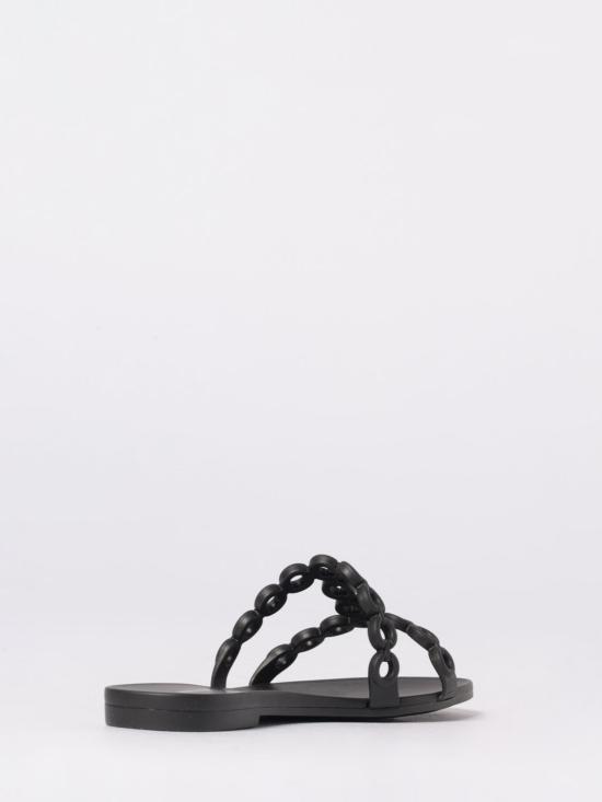 26SS 아쿠아주라 뮬/슬리퍼 ICJFLAS0JLY 000 Black - AQUAZZURA