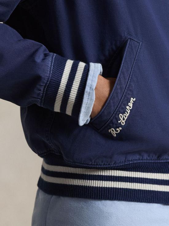 26SS 랄프 로렌 봄버 자켓 710P05069 001 Blue - RALPH LAUREN