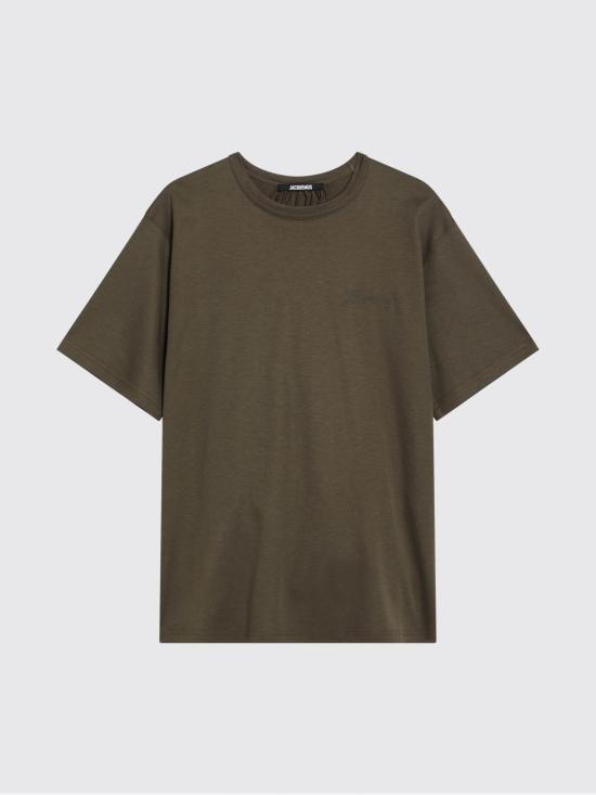26SS 자크뮈스 반팔 티셔츠 TOW00896AJ00260 580 Kaki - JACQUEMUS