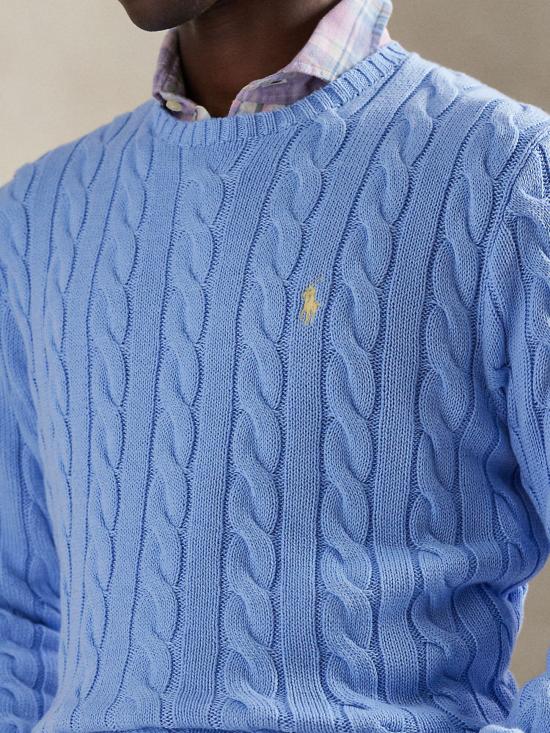 26SS 랄프 로렌 스웨터 710775885 535 Blue - RALPH LAUREN