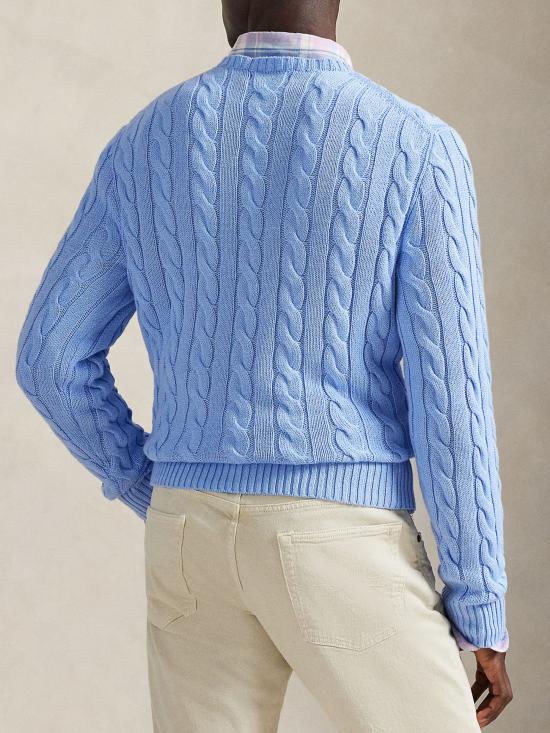 26SS 랄프 로렌 스웨터 710775885 535 Blue - RALPH LAUREN