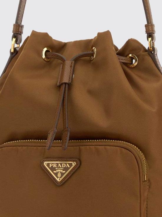 26SS 프라다 리에디션 1995 리나일론 듀엣 버킷백 1BH038VUOPRV44 F0134 Brown - PRADA