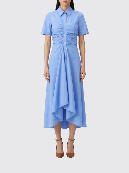 26SS 알렉산더 맥퀸 롱 원피스 863958QAABT 4108 Sky