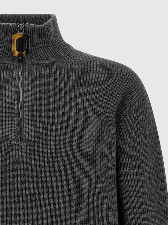 26SS JW앤더슨 집업 니트 KW1481YN0455 925 Grey - JW ANDERSON