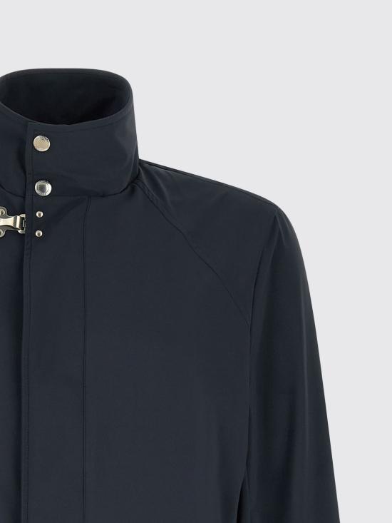 26SS 브루넬로 쿠치넬리 언라인드 멤브레인 나일론 필드 재킷 MZ4266578 C3600 Blue - BRUNELLO CUCINELLI