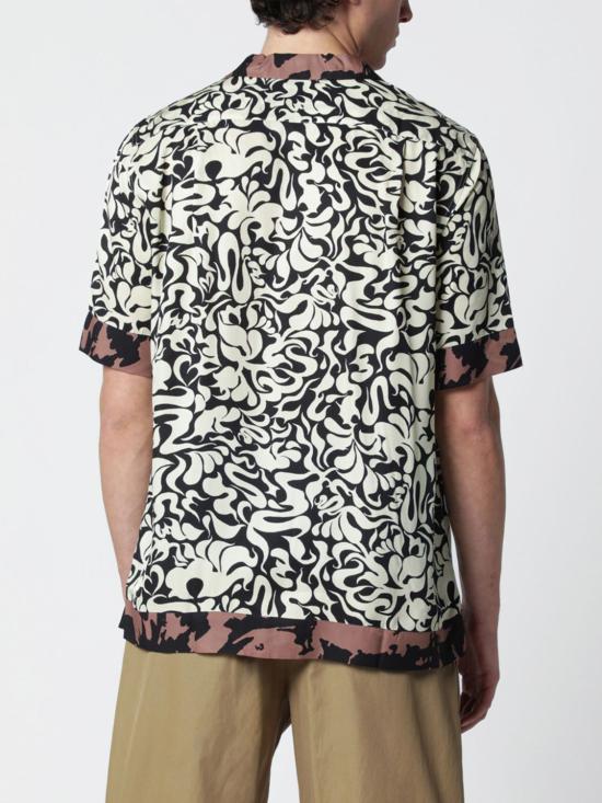 26SS 드리스 반 노튼 반팔 셔츠 207423084 900 Black - DRIES VAN NOTEN