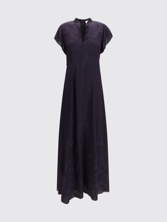26SS 포르테포르테 롱 원피스 14523MYDRESS 5025 Blue - FORTE FORTE