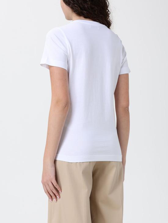 26SS 모스키노 반팔 티셔츠 07140441 1001 White - MOSCHINO