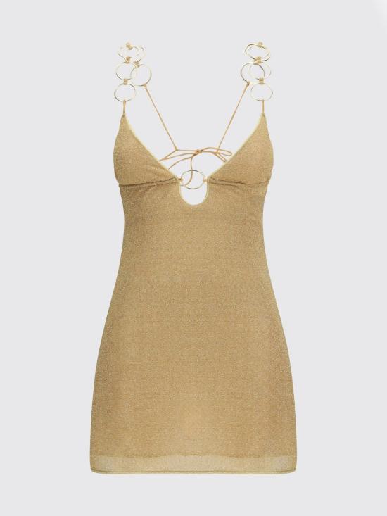 26SS 오세리 숏 원피스 RDS261 Gold - OSÉREE