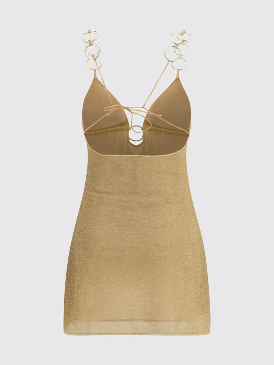 26SS 오세리 숏 원피스 RDS261 Gold - OSÉREE