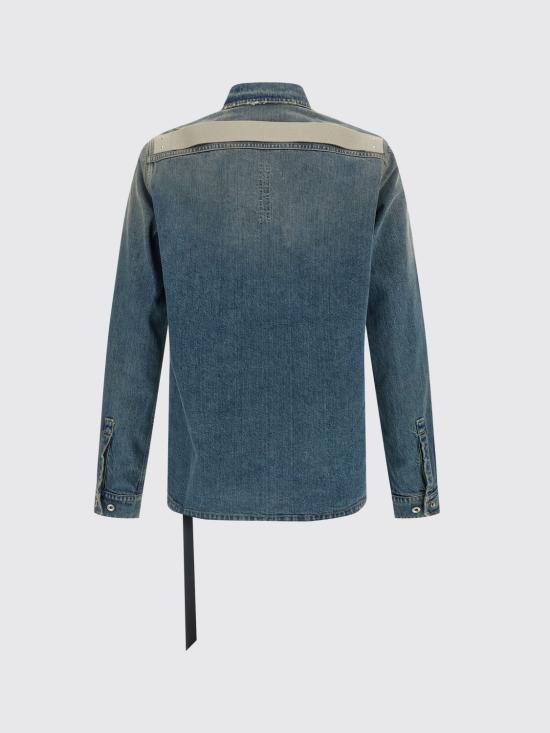 26SS 다크쉐도우 데님 셔츠 DU01F4755DWB 06 Blue - DRKSHDW